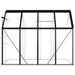 Seră cu cadru de bază, antracit, 4,75 m², aluminiu - WALTI WALTI