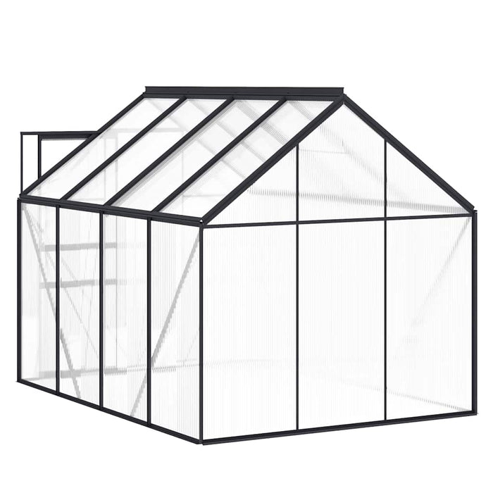 Seră cu cadru de bază, antracit, 4,75 m², aluminiu - WALTI WALTI