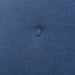 Set de canapele, 3 piese, albastru, material textil - WALTI WALTI