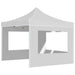 Cort de petrecere pliabil cu pereți, alb, 2x2 m, aluminiu - WALTI WALTI