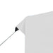 Cort de petrecere pliabil cu pereți, alb, 2x2 m, aluminiu - WALTI WALTI