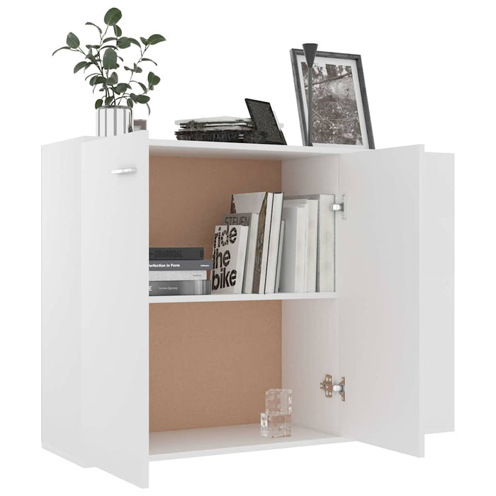 Dulap, alb, 105x30x75 cm, lemn prelucrat WALTI