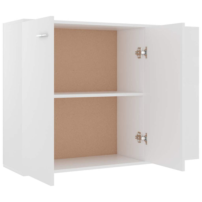 Dulap, alb, 105x30x75 cm, lemn prelucrat WALTI