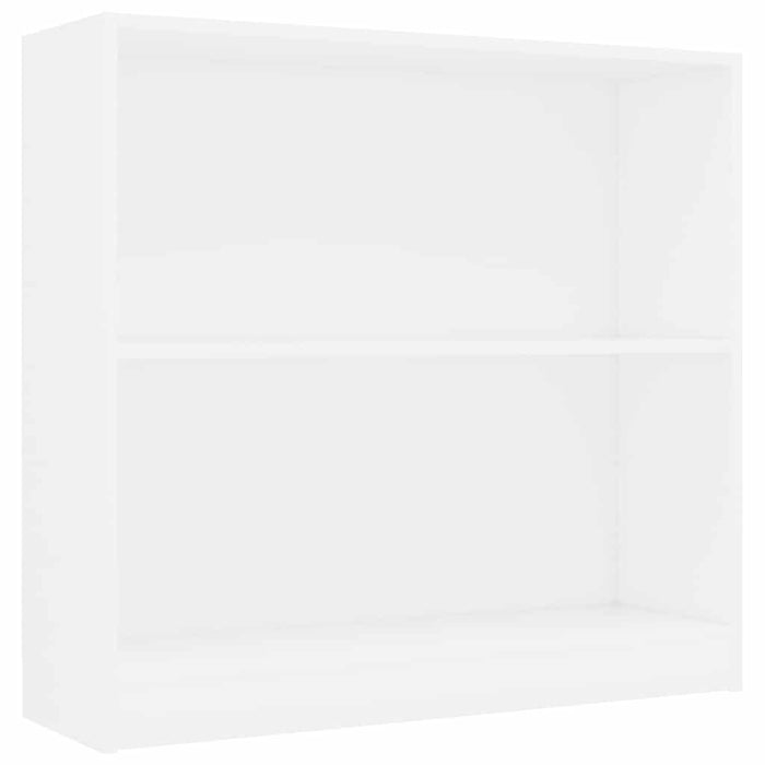 Bibliotecă, alb, 80x24x75 cm, lemn prelucrat WALTI