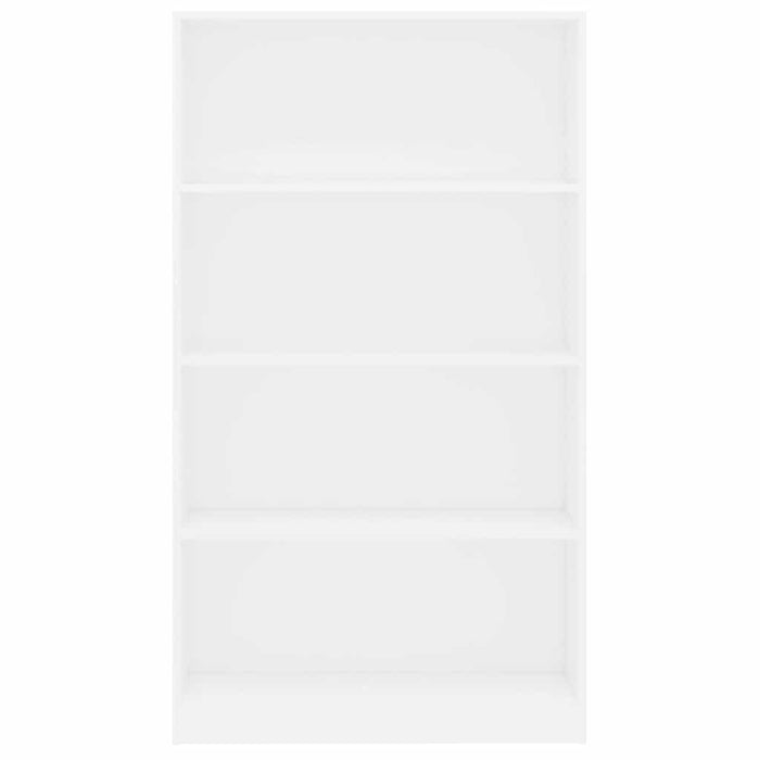 Bibliotecă cu 4 rafturi, alb, 80x24x142 cm, lemn prelucrat WALTI