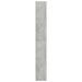 Bibliotecă cu 5 rafturi gri beton, 80x24x175 cm, lemn prelucrat - WALTI WALTI
