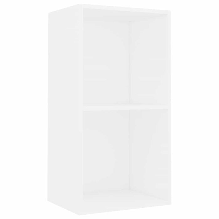 Bibliotecă, alb, 40x30x76,5 cm, lemn prelucrat WALTI