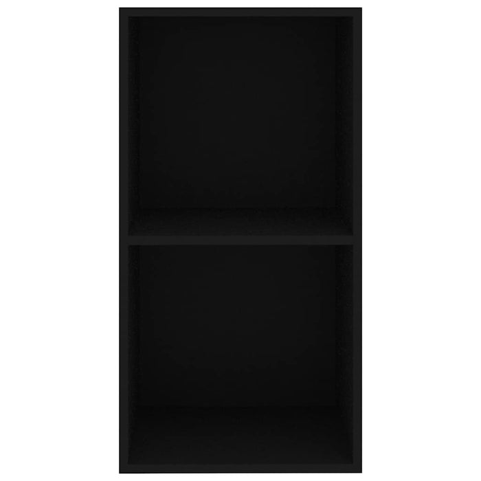 Bibliotecă, negru, 40x30x76,5 cm, lemn prelucrat WALTI