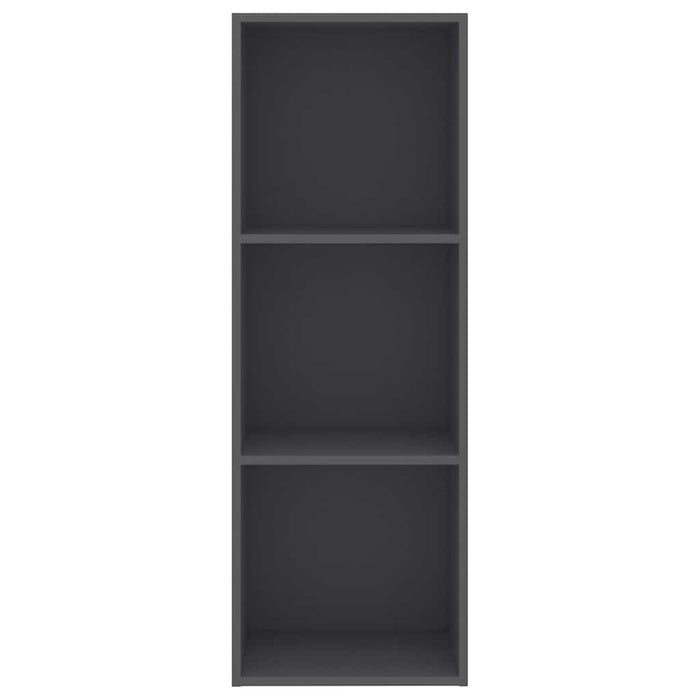 Bibliotecă cu 3 rafturi, gri, 40 x 30 x 114 cm, PAL WALTI