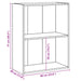 Bibliotecă cu 2 rafturi, stejar Sonoma, 60 x 30 x 76,5 cm, PAL - WALTI WALTI