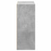 Bibliotecă cu 2 rafturi, gri beton, 60 x 30 x 76,5 cm, PAL - WALTI WALTI