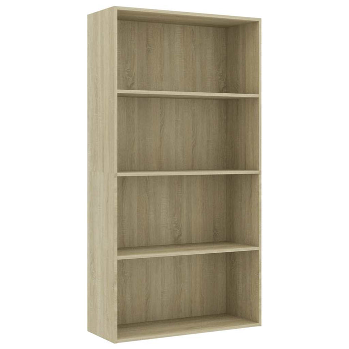 Bibliotecă cu 4 rafturi, stejar Sonoma, 80 x 30 x 151,5 cm, PAL WALTI