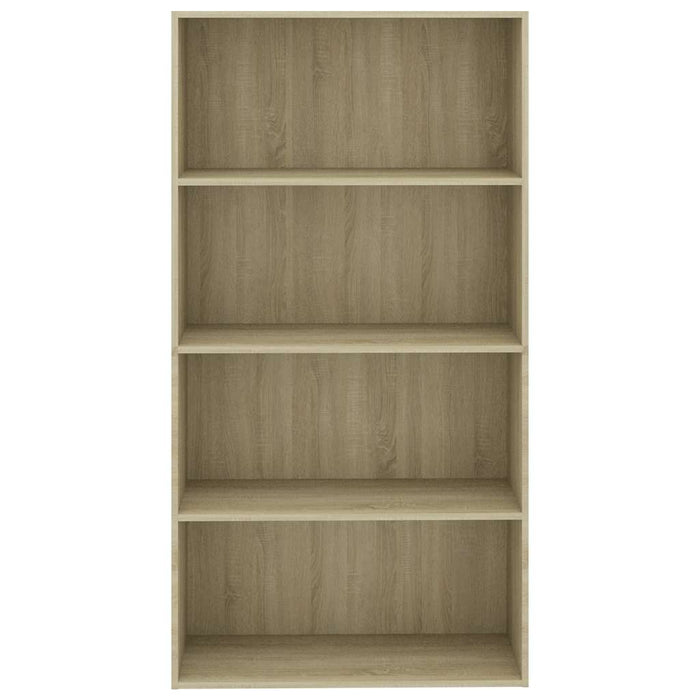 Bibliotecă cu 4 rafturi, stejar Sonoma, 80 x 30 x 151,5 cm, PAL WALTI