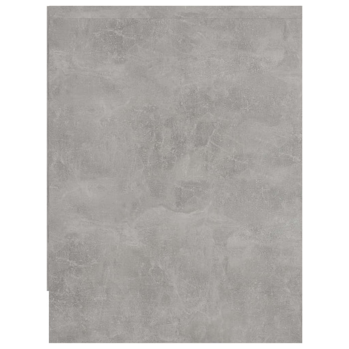 Noptiere, 2 buc., gri beton, 40x30x40 cm, lemn prelucrat - WALTI WALTI