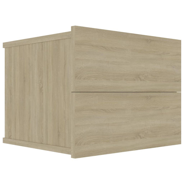 Noptiere, 2 buc., stejar sonoma, 40x30x30 cm, lemn prelucrat - WALTI WALTI