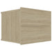 Noptiere, 2 buc., stejar sonoma, 40x30x30 cm, lemn prelucrat - WALTI WALTI
