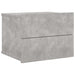 Noptieră, gri beton, 40x30x30 cm, lemn prelucrat - WALTI WALTI