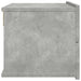 Noptieră, gri beton, 40x30x30 cm, lemn prelucrat - WALTI WALTI
