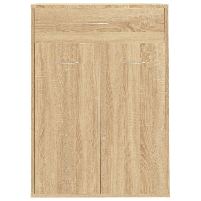 Pantofar, stejar sonoma, 60x35x84 cm, lemn prelucrat - WALTI WALTI