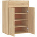 Pantofar, stejar sonoma, 60x35x84 cm, lemn prelucrat - WALTI WALTI