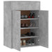 Pantofar, gri beton, 60x35x84 cm, lemn prelucrat - WALTI WALTI
