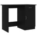 Birou, negru, 100x50x76 cm, lemn prelucrat - WALTI WALTI