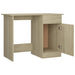 Birou, stejar sonoma, 100x50x76 cm, lemn prelucrat - WALTI WALTI