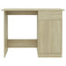 Birou, stejar sonoma, 100x50x76 cm, lemn prelucrat - WALTI WALTI