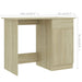 Birou, stejar sonoma, 100x50x76 cm, lemn prelucrat - WALTI WALTI