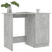 Birou, gri beton, 100x50x76 cm, lemn prelucrat - WALTI WALTI