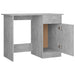 Birou, gri beton, 100x50x76 cm, lemn prelucrat - WALTI WALTI