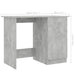 Birou, gri beton, 100x50x76 cm, lemn prelucrat - WALTI WALTI