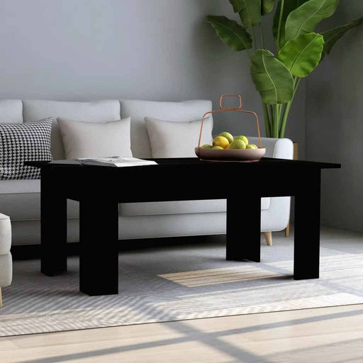 Măsuță de cafea, negru, 100 x 60 x 42 cm, lemn prelucrat - WALTI WALTI