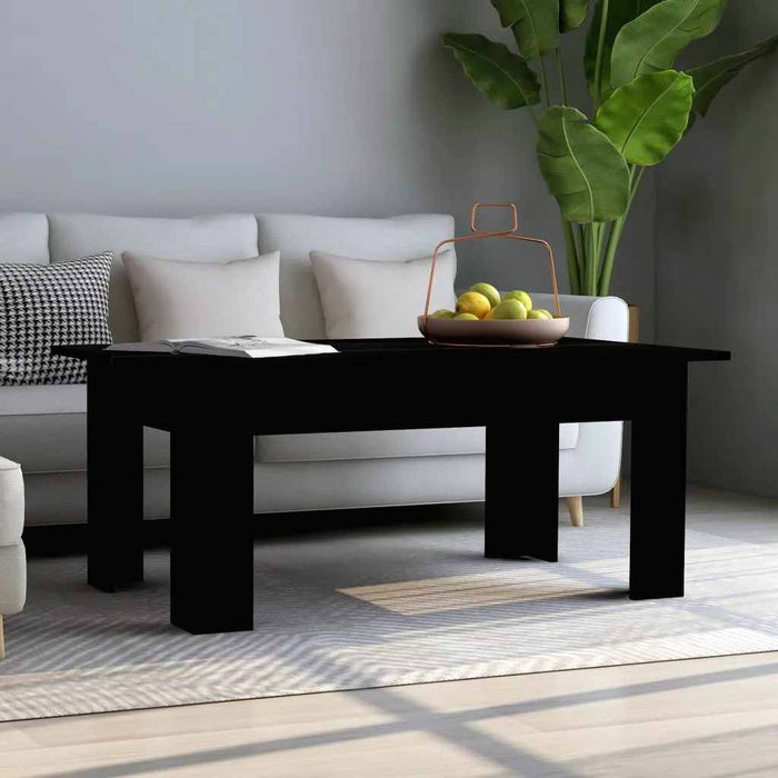 Măsuță de cafea, negru, 100 x 60 x 42 cm, lemn prelucrat - WALTI WALTI