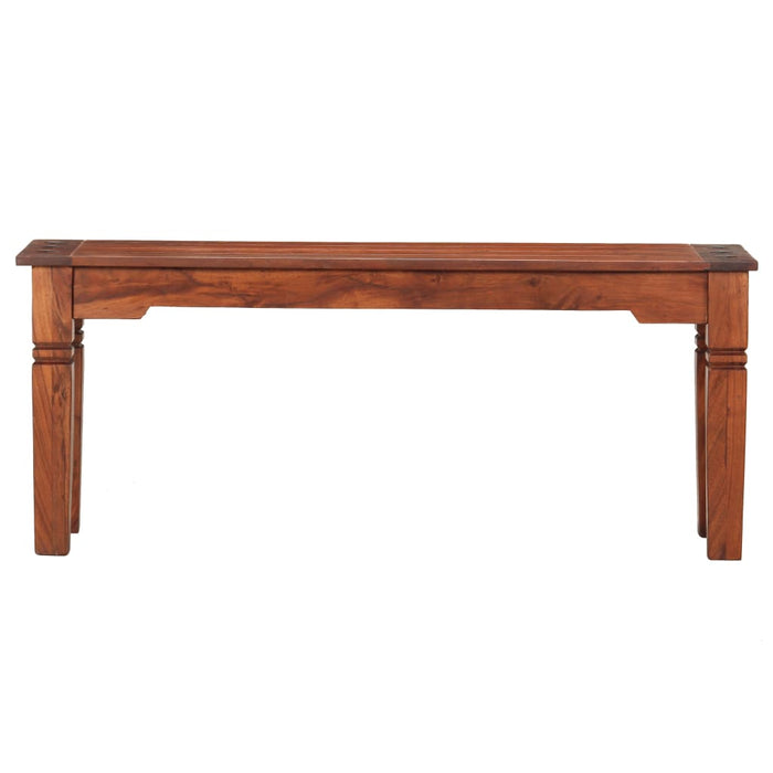 Bancă, 110 cm, lemn masiv de acacia WALTI