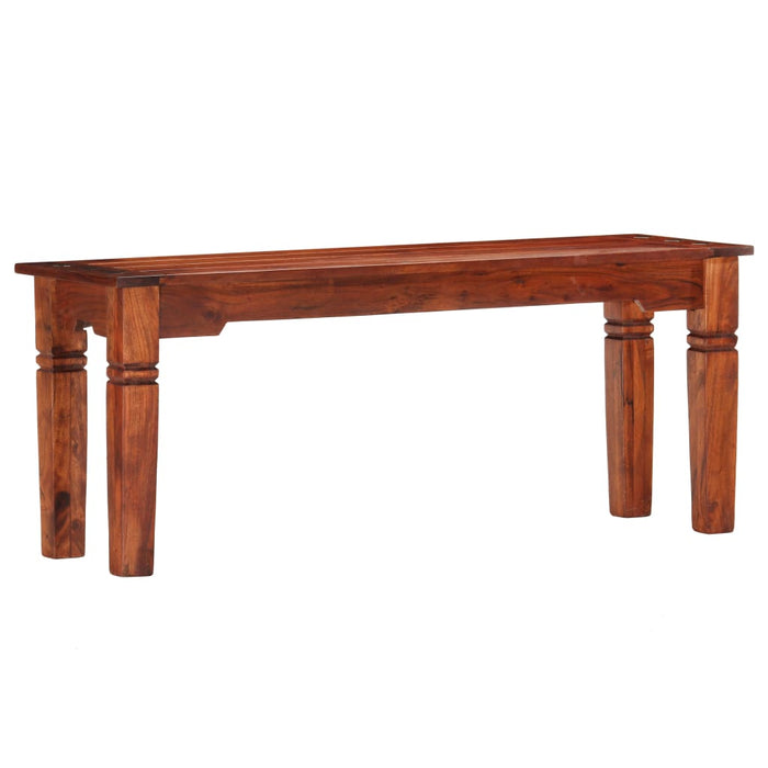Bancă, 110 cm, lemn masiv de acacia WALTI