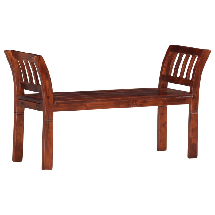 Bancă, 111 cm, lemn masiv de acacia - WALTI WALTI
