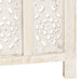 Paravan cameră sculptat manual 5 panouri alb 200x165 cm mango - WALTI WALTI