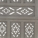 Paravan cameră sculptat manual 5 panouri gri 200x165 cm mango - WALTI WALTI