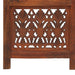 Paravan cameră sculptat manual 5 panouri maro 200x165 cm mango - WALTI WALTI