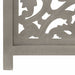 Paravan cameră sculptat manual 3 panouri gri 120x165 cm mango - WALTI WALTI