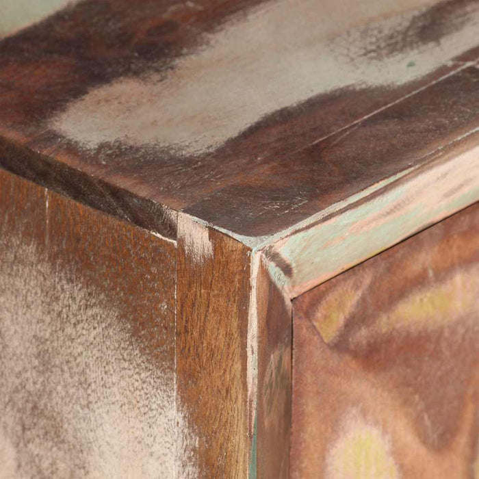 Dulap lateral, 70 x 35 x 75 cm, lemn masiv reciclat WALTI