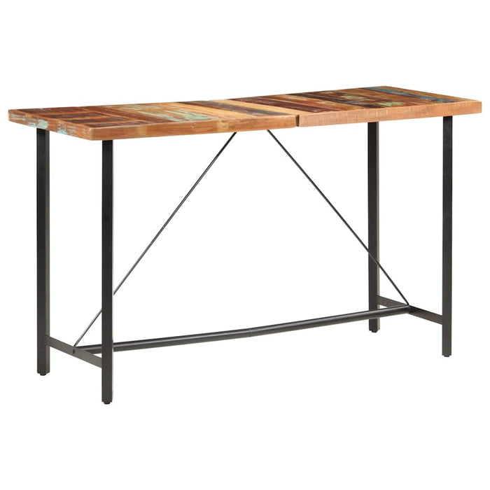 Masă de bar, 180 x 70 x 107 cm, lemn masiv reciclat - WALTI WALTI
