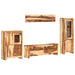 Set de unități TV cu sertar Maro 120 x 30 x 39 cm lemn - WALTI WALTI