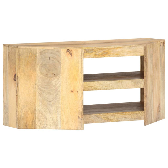 Comodă TV colțar, 90 x 45 x 45 cm, lemn masiv de mango WALTI