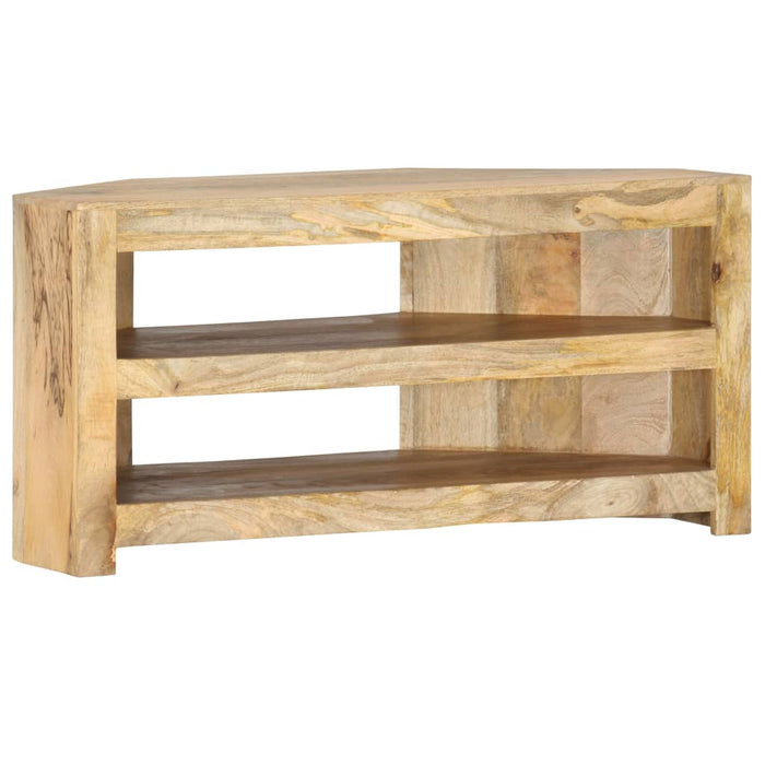 Comodă TV colțar, 90 x 45 x 45 cm, lemn masiv de mango WALTI