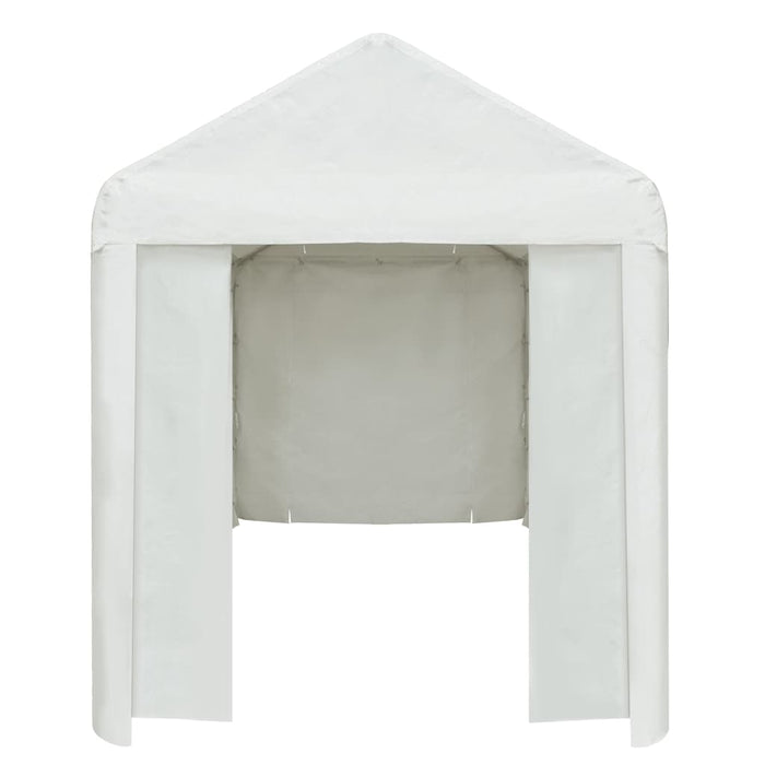 Cort de petrecere, alb, 2 x 4 m, PE WALTI