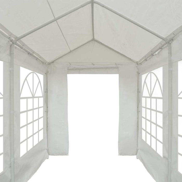 Cort de petrecere, alb, 2 x 4 m, PE WALTI