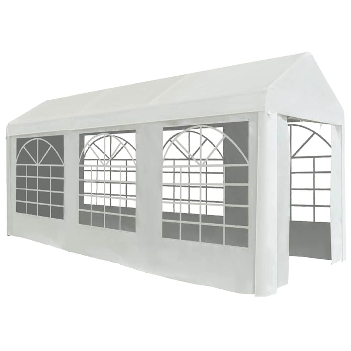 Cort de petrecere, alb, 2 x 5 m, PE WALTI