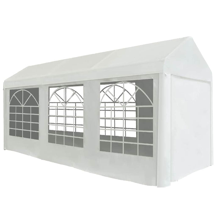Cort de petrecere, alb, 2 x 5 m, PE WALTI